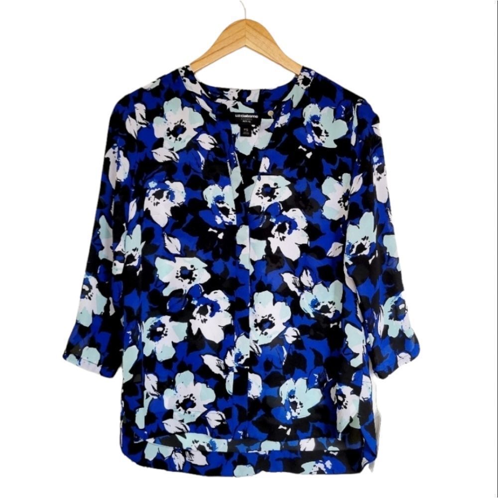 Liz Claiborne Floral Daisy Blouse